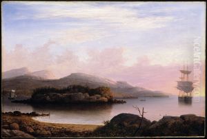 Off Mount Desert Island by Fitz Henry Lane