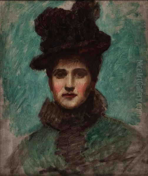 Portrait of a Lady (Elizabeth Boott Duveneck) - view 1