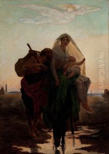Study for "Flight of the Holy Family to Egypt" Study for "Flight of the Holy Family to Egypt"