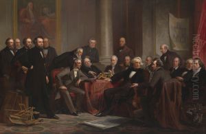 Men of Progress by Christian Schussele