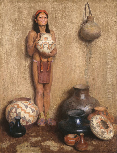 Pottery Vendor - view 1