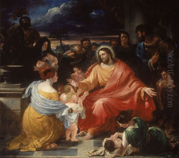 Christ Blessing the Little Children - view 1
