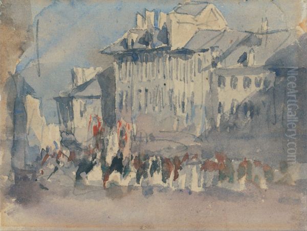 A Religious Procession - view 1