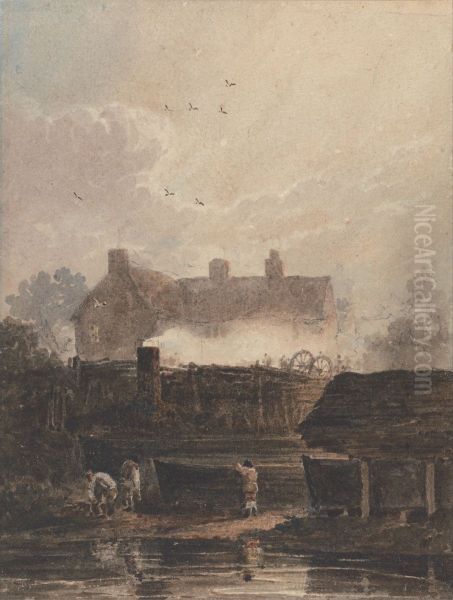 Boat Building - Dockyard at Birmingham - view 1