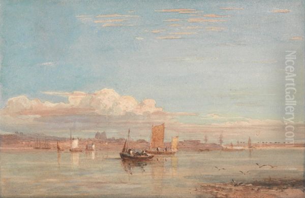 Greenwich Hospital from Woolwich Reach - view 1