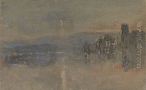 Moonlight Landscape by David Cox