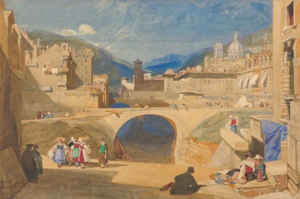 Bridge in a Continental Town - view 1