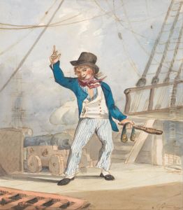 Caricature of a Sailor (One of a Set of Three) by John Sell Cotman