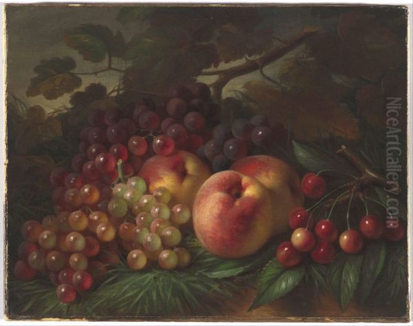 Peaches, Grapes and Cherries - view 1