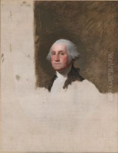 George Washington (The Athenaeum Portrait) by Gilbert Stuart