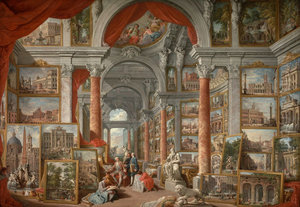 Picture Gallery with Views of Modern Rome Picture Gallery with Views of Modern Rome