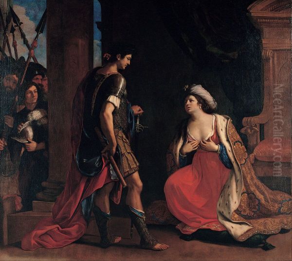 Cleopatra and Octavian - view 1