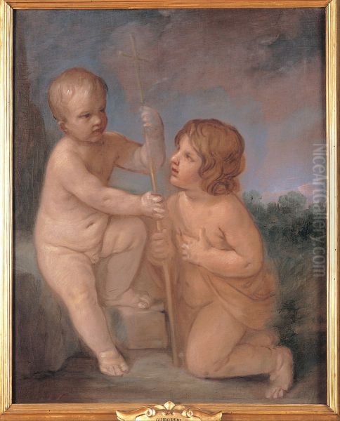 The infant Jesus and St. John - view 1