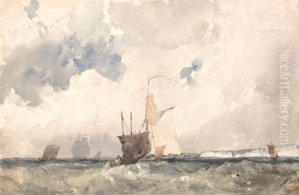 Vessels in a Choppy Sea - view 1