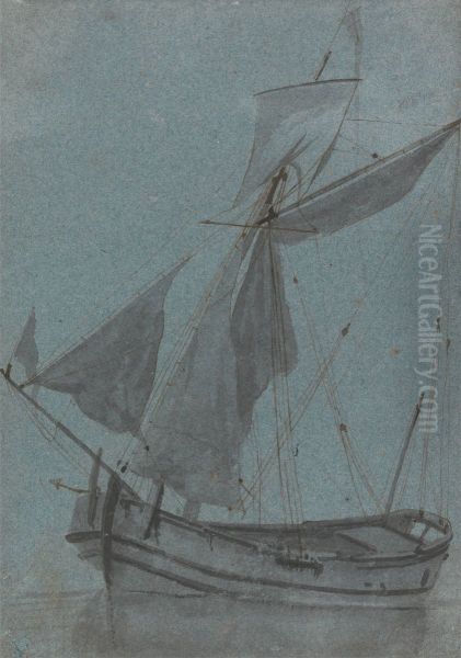A Coastal Barge - view 1