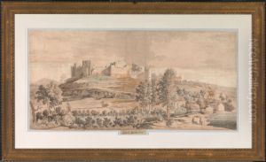 Ludlow Castle by Samuel Scott