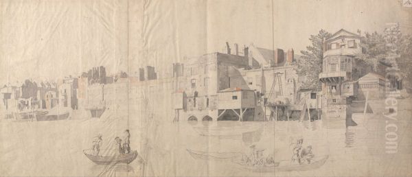 Thames Side Buildings - view 1