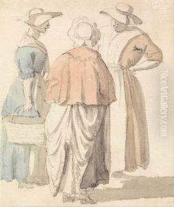 The Gossips by Samuel Scott