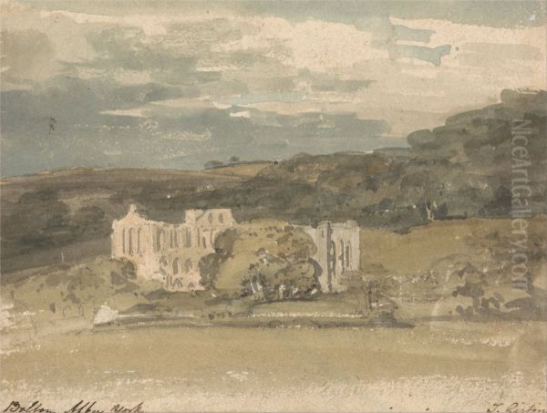 Rievaulx Abbey, Yorkshire - view 1