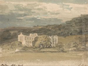 Rievaulx Abbey, Yorkshire by Thomas Girtin