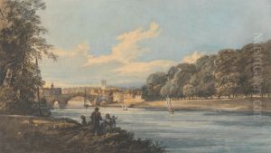 The New Walk, York by Thomas Girtin