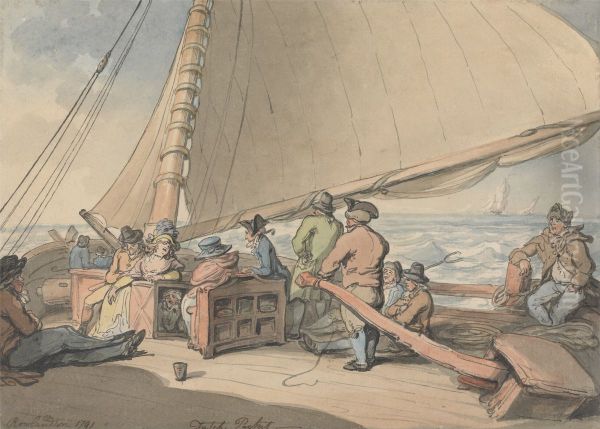 A Dutch Packet in a Rising Breeze - view 1