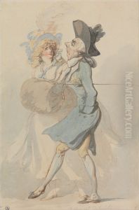 A Worn Out Debauchee by Thomas Rowlandson