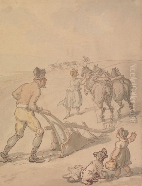 Ploughing - view 1