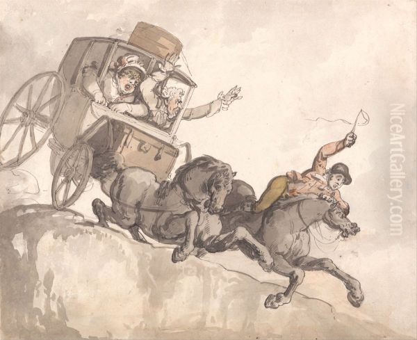 The Runaway Coach - view 1