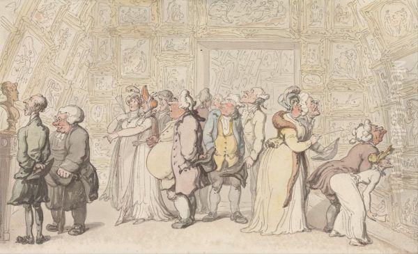 Viewing at the Royal Academy - view 1