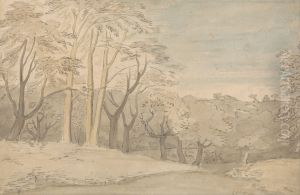 A Woody Landscape by William Blake