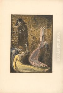 Europe. A Prophecy, Plate 13 (Bentley 10) by William Blake