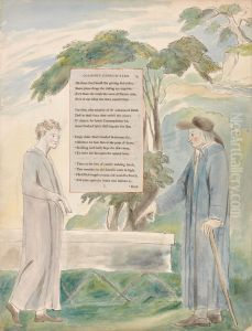 The Poems of Thomas Gray, Design 113, "Elegy Written in a Country Church-Yard." The Poems of Thomas Gray, Design 113, "Elegy Written in a Country Church-Yard."