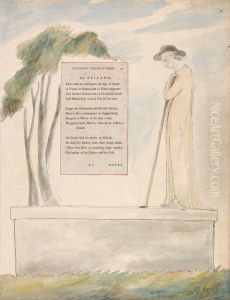 The Poems of Thomas Gray, Design 115, "Elegy Written in a Country Church-Yard."