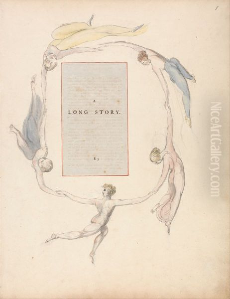 The Poems of Thomas Gray, Design 23, "A Long Story." - view 1