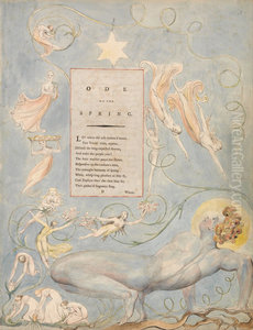 The Poems of Thomas Gray, Design 3, "Ode on the Spring." The Poems of Thomas Gray, Design 3, "Ode on the Spring."