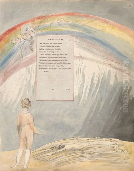 The Poems of Thomas Gray, Design 51, "The Progress of Poesy." - view 1