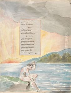 The Poems of Thomas Gray, Design 83, "The Descent of Odin."