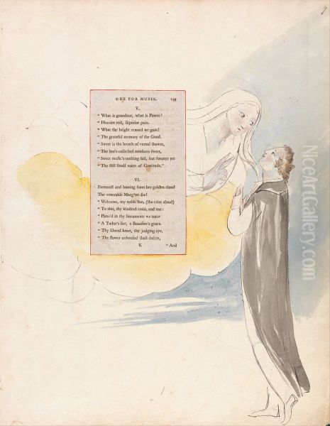 The Poems of Thomas Gray, Design 99, "Ode for Music." - view 1