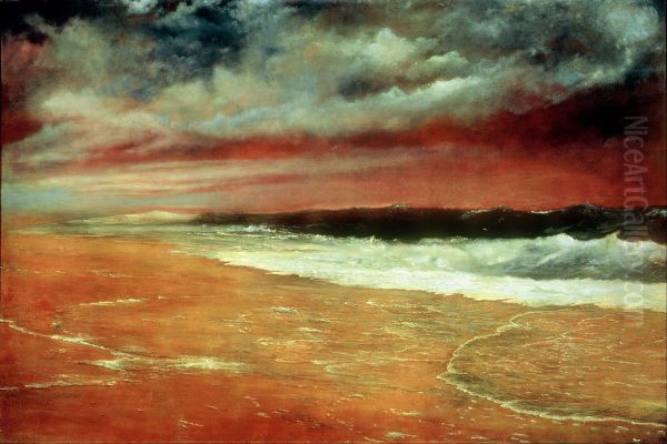 Late Afternoon by the Sea (The Red Wave) - view 1