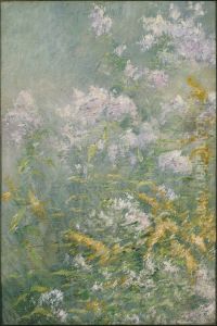 Meadow Flowers (Golden Rod and Wild Aster) by John Henry Twachtman