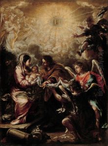 The Conferring of the Name of Jesus by Juan De Valdes Leal