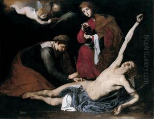 San Sebastian curado por las Santas Mujeres by Jusepe de Ribera