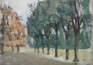 Place Aux Arbres by Edmond Ceria