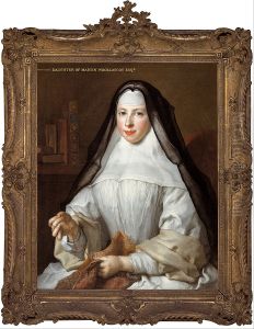Frances Woollascott, an Augustinian Nun by Nicolas de Largilliere