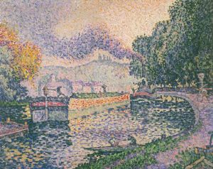 The Tugboat, Canal in Samois