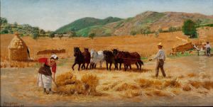 Harvest in Anticoli by Pedro Weingartner