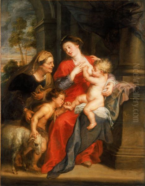 The Virgin and Child with Sts. Elizabeth and John the Baptist - view 1