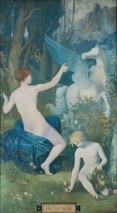 Fantasy by Pierre Puvis de Chavannes