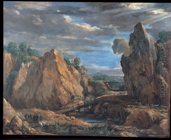 The allume mines of Tolfa - view 1